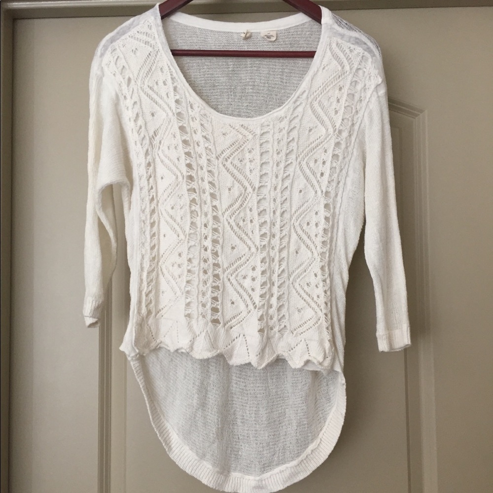 Moth Lightweight Crochet Pattern Sweater